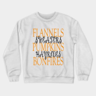 FALL PUMPKIN SHIRT Crewneck Sweatshirt